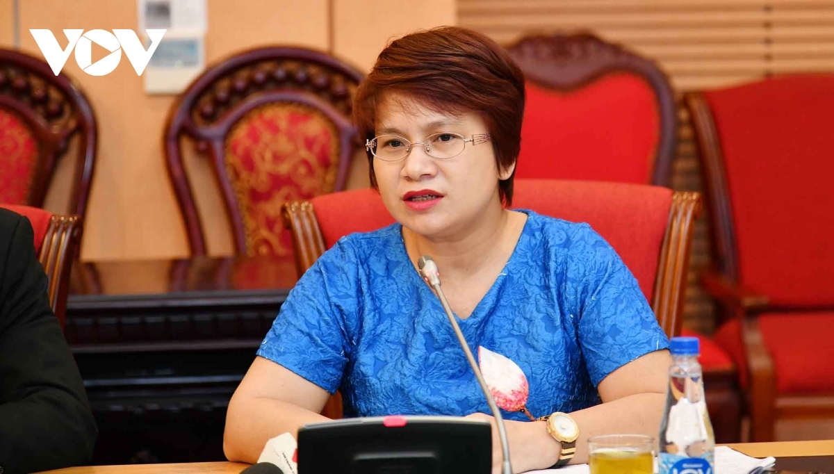 PGS.TS Nguyễn Thu Thủy, Vụ trưởng Vụ Giáo dục Đại học.