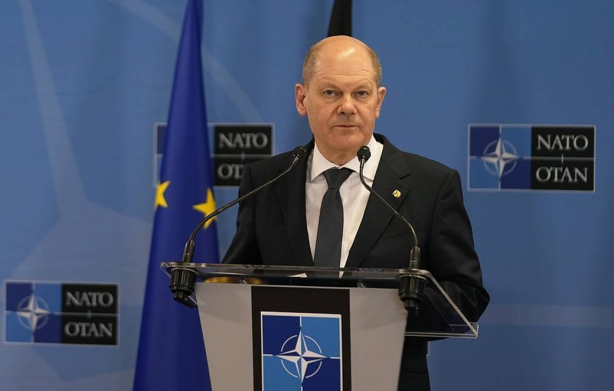 Thủ tướng Đức Olaf Scholz. Ảnh: AP