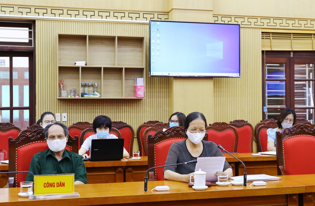 Công tác tiếp dân, đối thoại trực tiếp với dân, giải quyết đơn, thư phản ánh, tố cáo nhằm phát hiện, xử lý vụ việc, vụ án tham nhũng là một trong những nội dung của Kế hoạch thi đua.