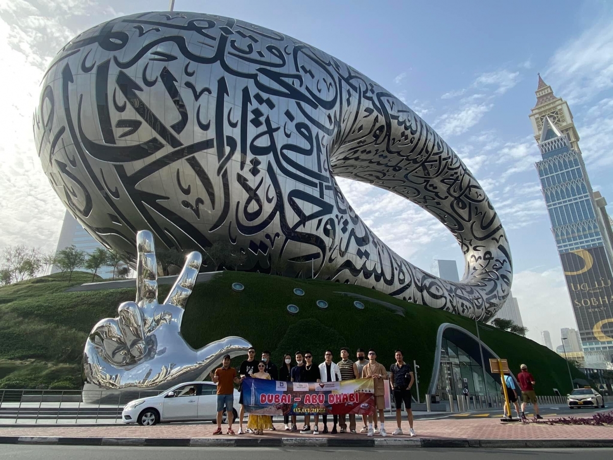 Khách Việt Nam tại Dubai (UAE) hồi đầu tháng 3/2022. Nguồn: Kỳ nghỉ Đông Dương