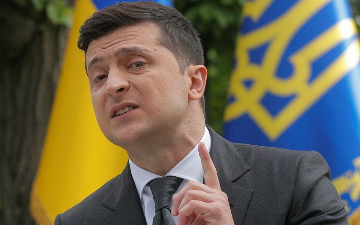 Tổng thống Ukraine Zelensky. (Ảnh: Financial Times)