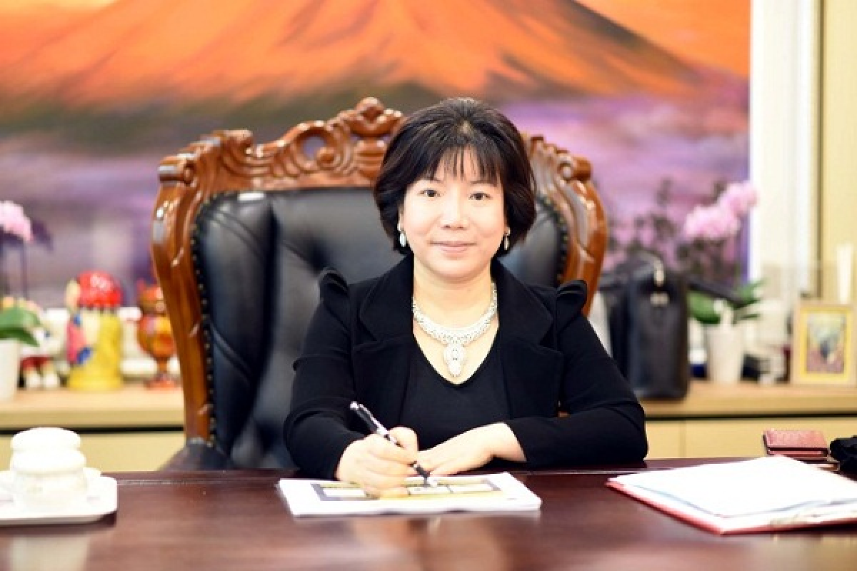 Bị can Nguyễn Thị Thanh Nhàn thời điểm lúc chưa bị bắt