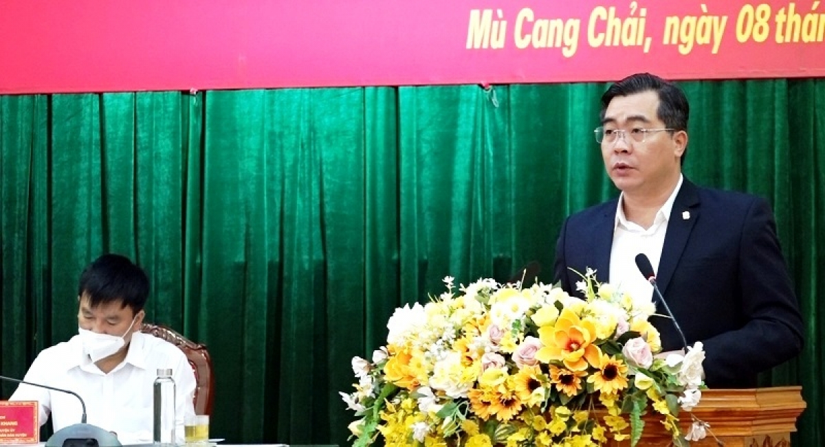 Bí thư Huyện ủy Mù Cang Chải Nông Việt Yên cho biết: Năm 2021, có gần 19% tổ chức đảng và chi bộ cơ sở hoàn thành xuất sắc nhiệm vụ.