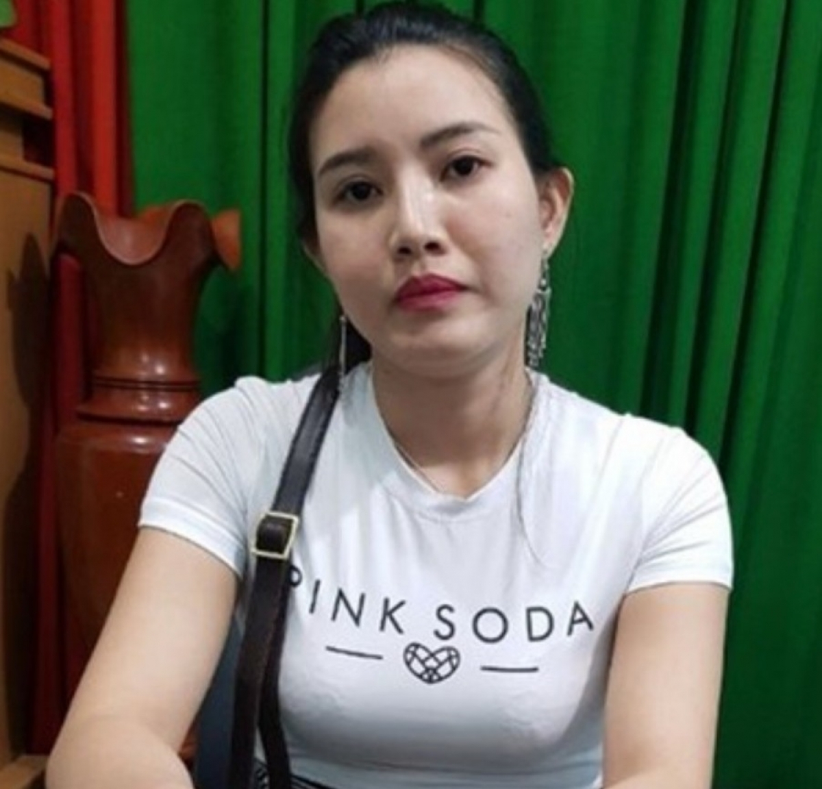Hồ Thị Ngọc Yến lúc bị bắt 12/2020 (Ảnh: CA)