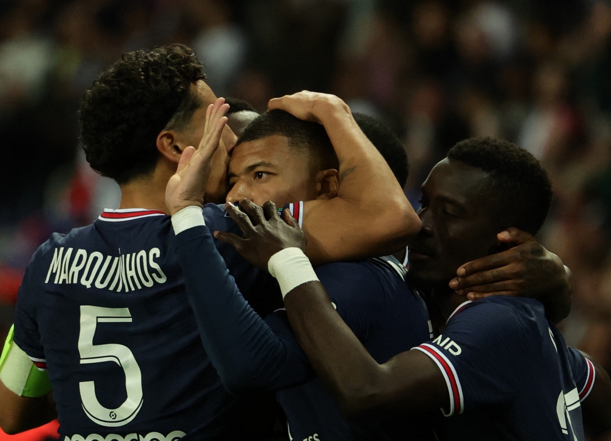 PSG đã có trận đấu khó khăn trước Marseille (Ảnh: Reuters).