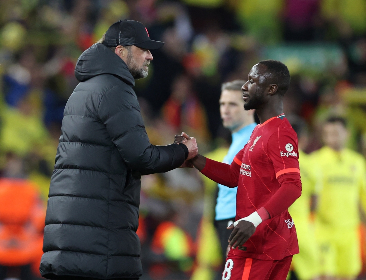 Chiến thắng 2-0 giúp Liverpool nắm lợi thế lớn trước khi đá trận bán kết lượt về với Villarreal vào rạng sáng 4/5. (Ảnh: Reuters)