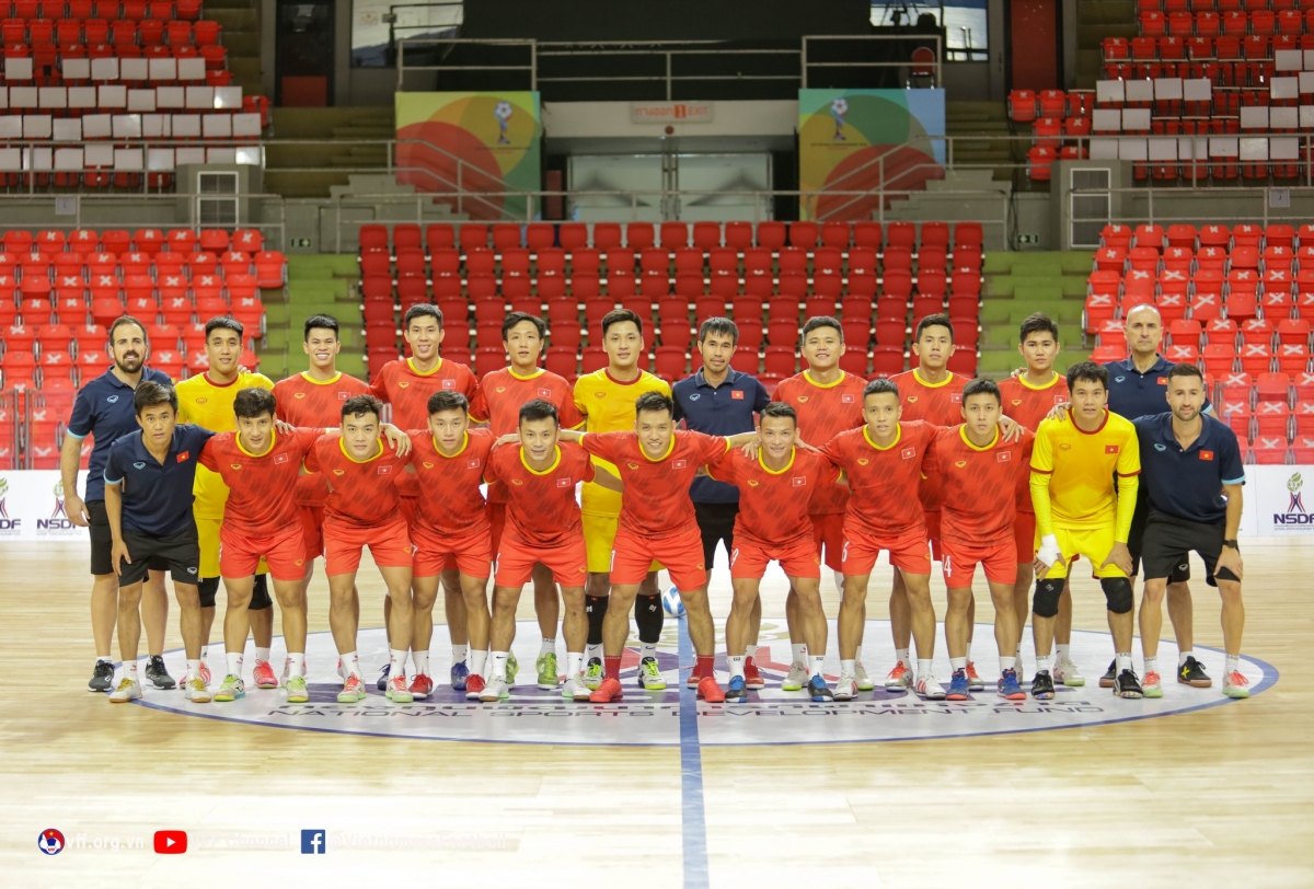 ĐT Futsal Việt Nam và các đối thủ trong khu vực hiện đang tranh tài ở giải Futsal Đông Nam Á 2022 tại Thái Lan. (Ảnh: VFF)