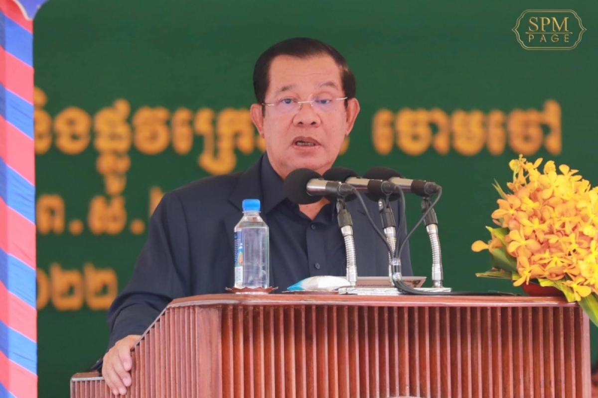 Thủ tướng Hun Sen (Ảnh: FBNV).