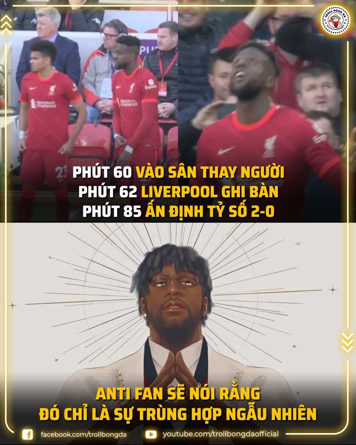 Origi vào sân từ băng ghế dự bị, nhưng đã tỏa sáng để giúp Liverpool thắng 2-0 Everton.