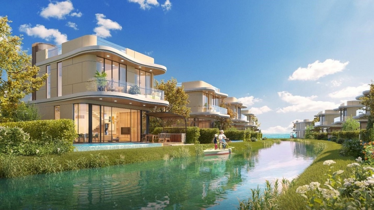 Sống thư thái và khỏe mạnh hơn bên dòng kênh đào mát trong (Ảnh render Venezia Beach)