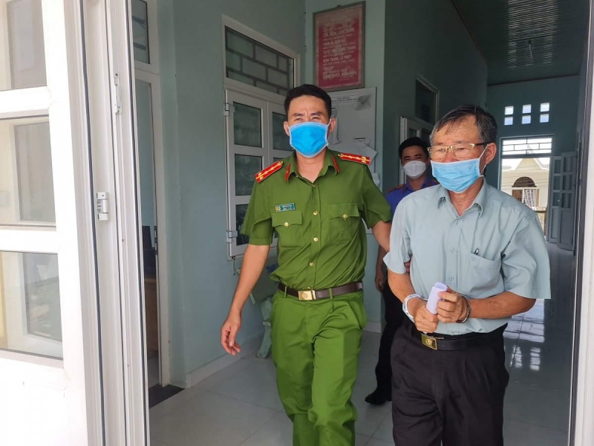 Phí Văn Thành bị bắt giam 8/2021 (Ảnh: CA).
