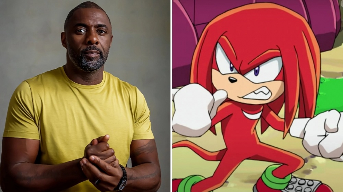 Idris lồng tiếng cho nhân vật Knuckles trong 