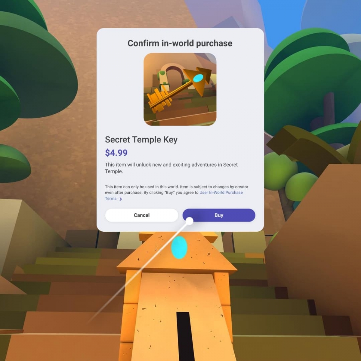 Tác giả có thể bán vật phẩm ảo trên Horizon Worlds.