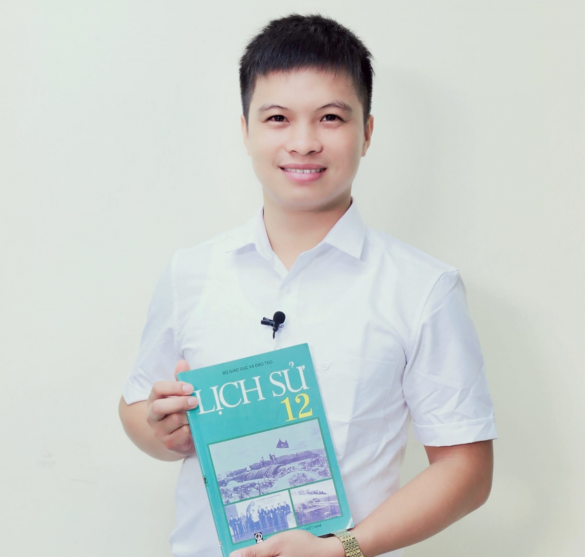 Thầy Hồ Như Hiển, giáo viên môn Lịch sử Trường THCS-THPT Đông Bắc Ga (Thanh Hóa).