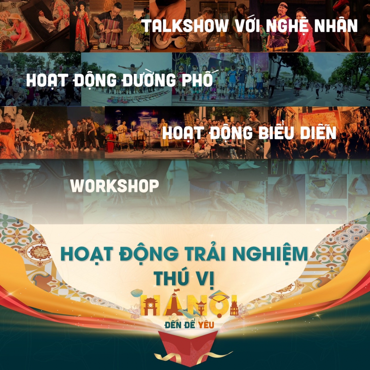 Lễ hội Quà tặng du lịch Hà Nội diễn ra từ 29/4 - 1/5/2022. Nguồn: Sở Du lịch Hà Nội