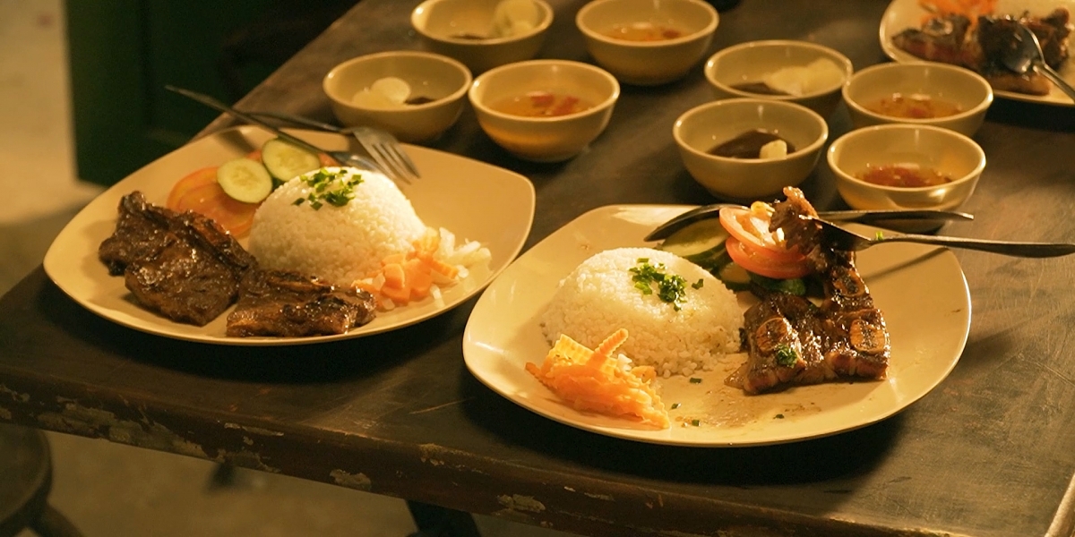 Món ăn đặc biệt trong phim.