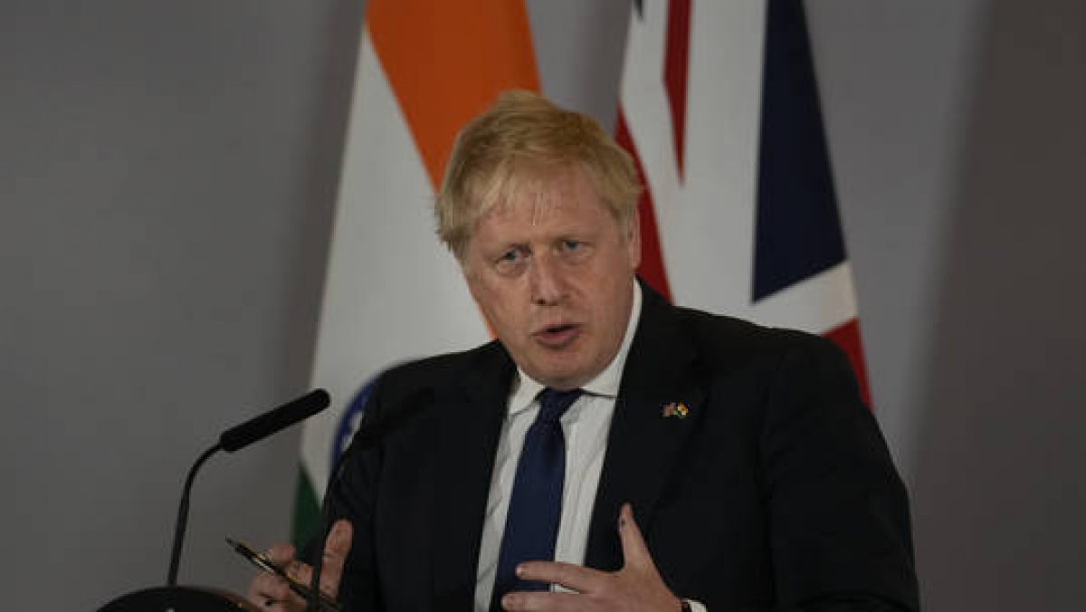 Thủ tướng Anh Boris Johnson. Ảnh: AP