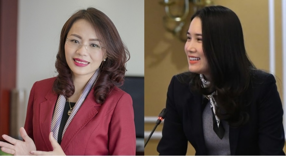 Bà Hương Trần Kiều Dung và Nguyễn Quỳnh Anh. Ảnh: Vietnamnet