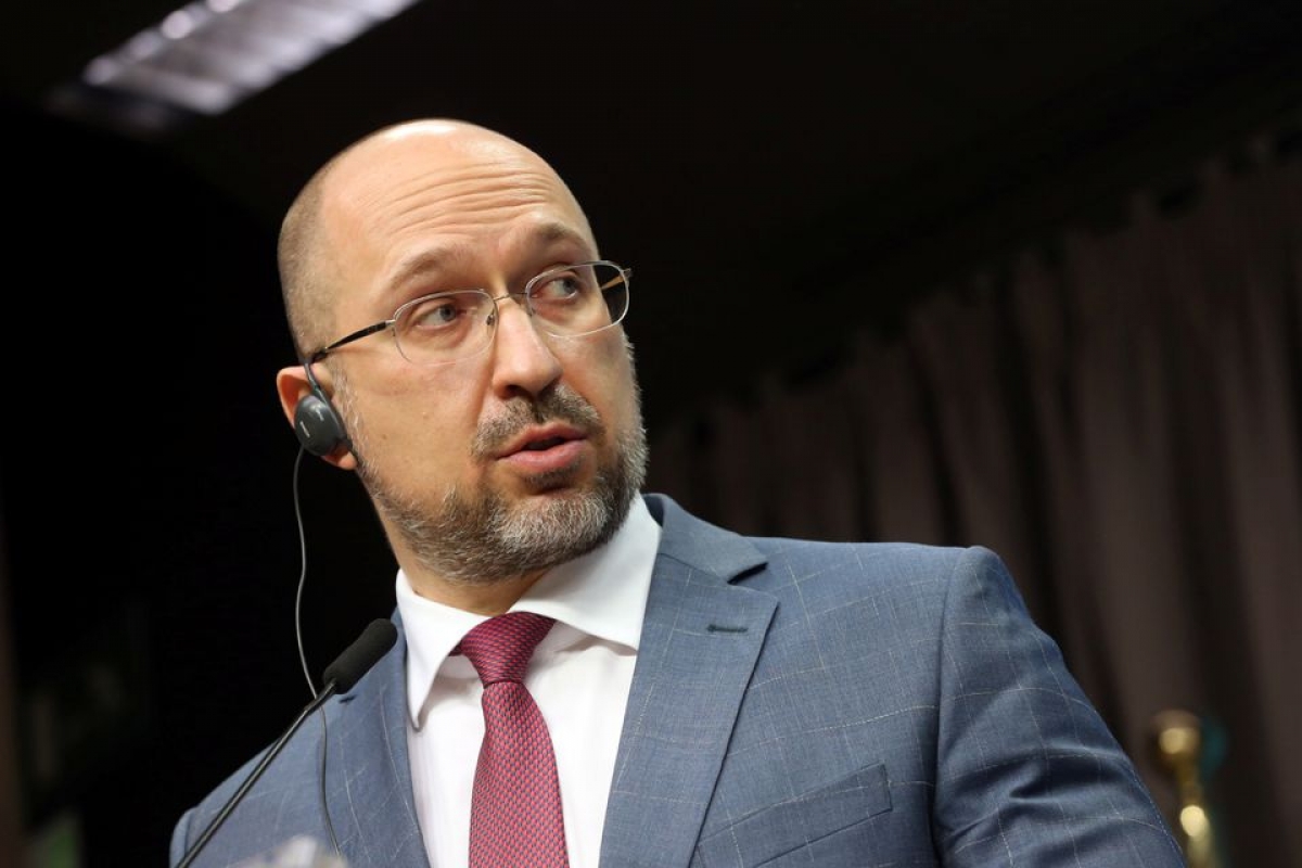 Thủ tướng Ukraine Denys Shmygal. Ảnh: Reuters
