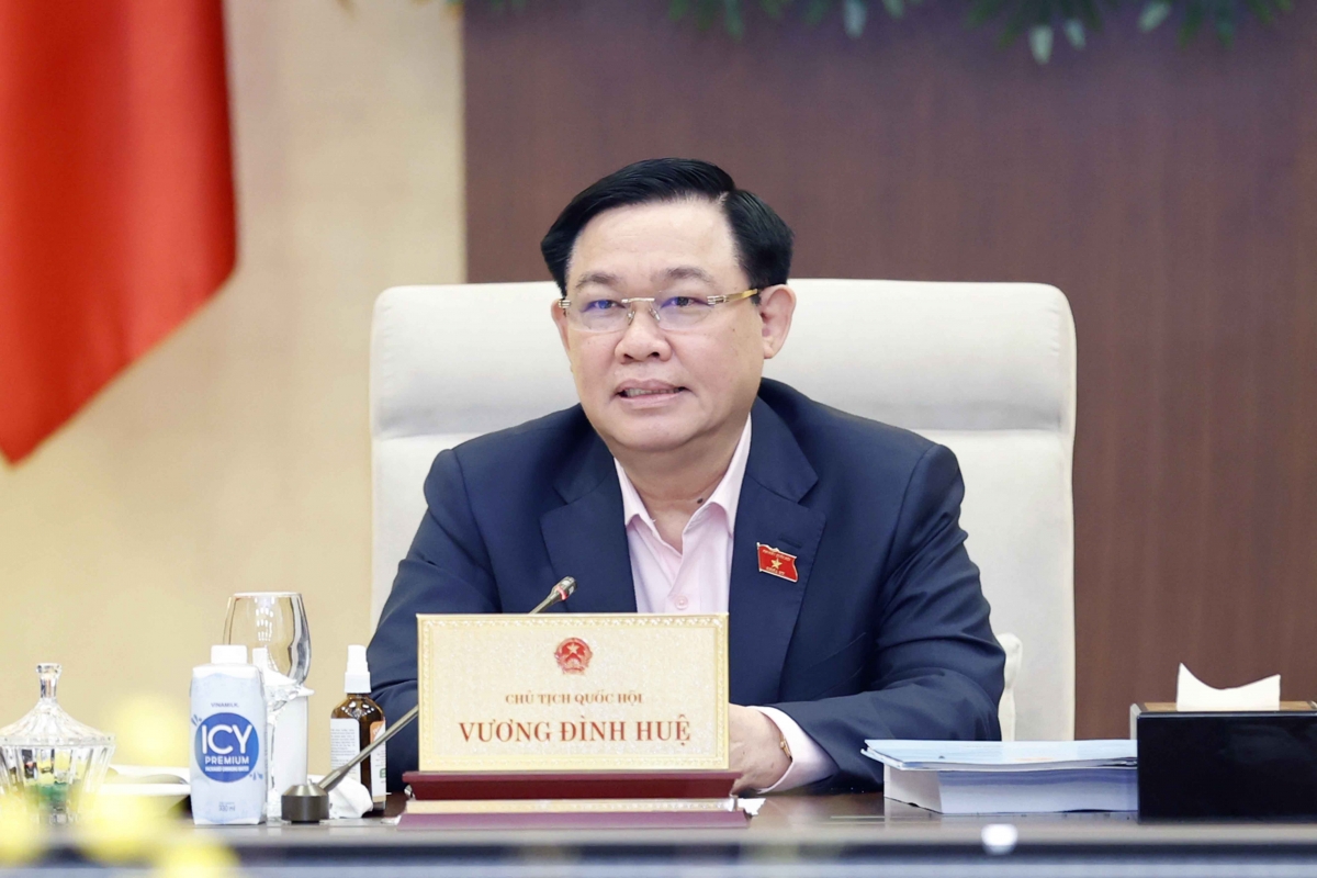 Chủ tịch Quốc hội Vương Đình Huệ. Ảnh: Quốc hội