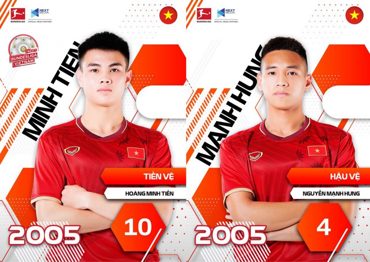 2 cầu thủ của U17 Việt Nam được giữ lại Đức tập luyện 1 tuần ở U17 Eintracht Frankfurt. (Ảnh: Next Sports).
