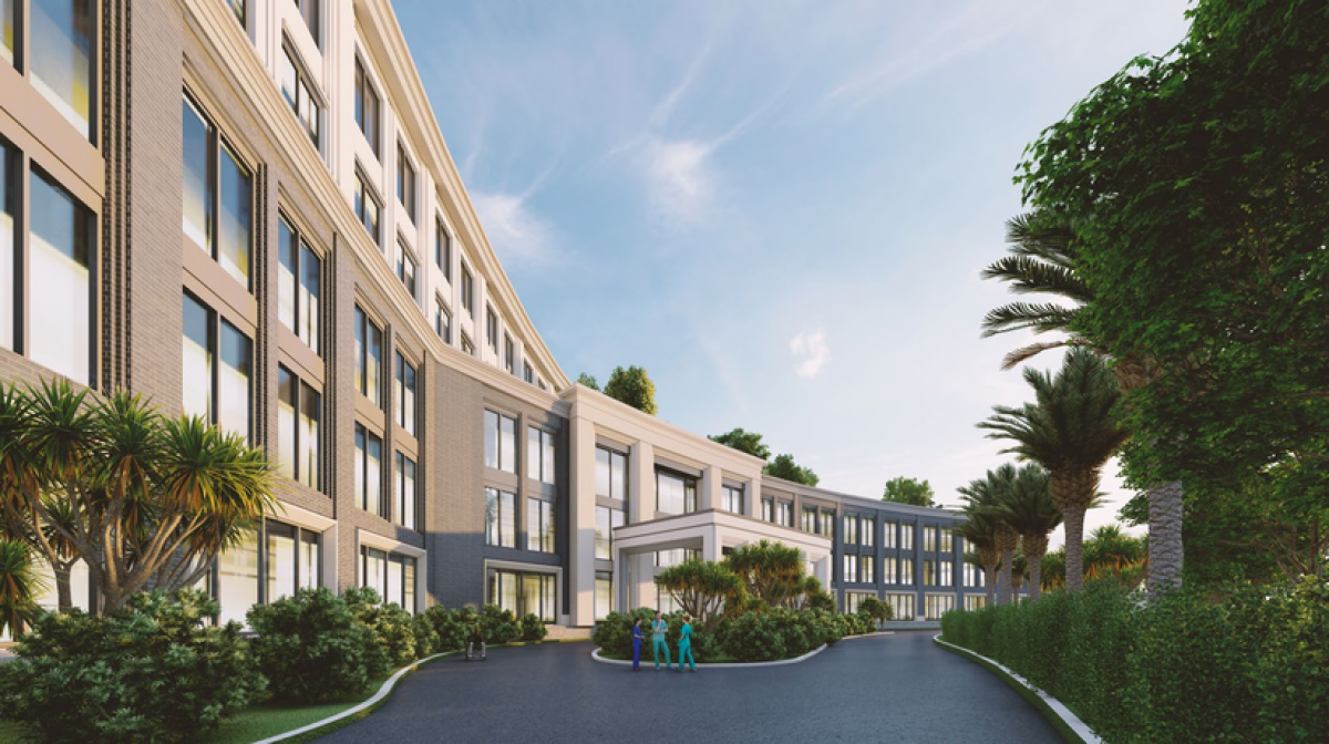 Bệnh viện Vinmec Vinhomes Ocean Park 2 - The Empire được xây dựng theo mô hình resort 5 sao đầu tiên ở Việt Nam.