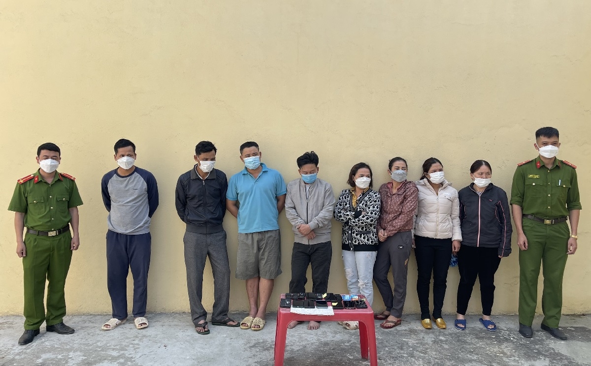 Các đối tượng tại cơ quan điều tra