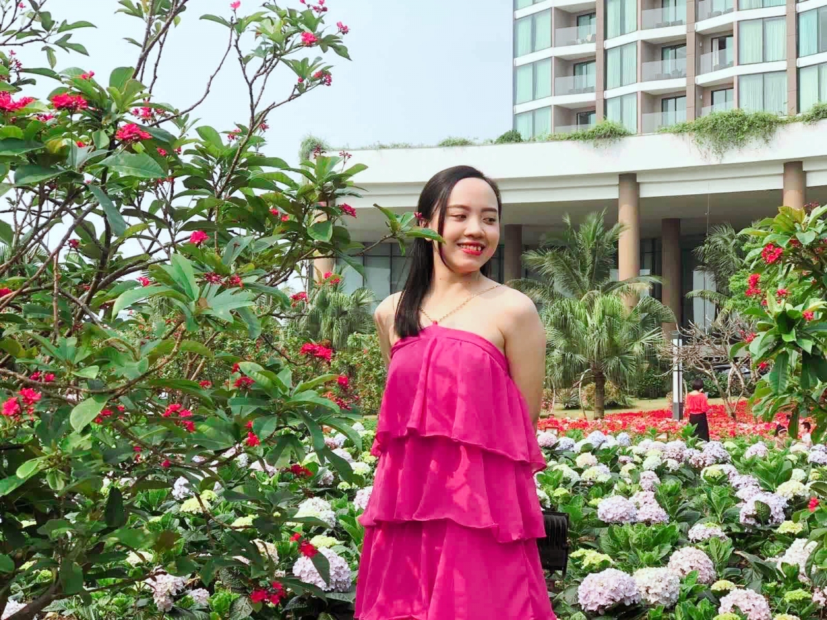 Có một “Đà Lạt thu nhỏ” tại FLC Sầm Sơn với thảm hoa cẩm tú cầu mênh mang sắc tím, hồng khoe sắc (Ảnh: FLC Sầm Sơn)