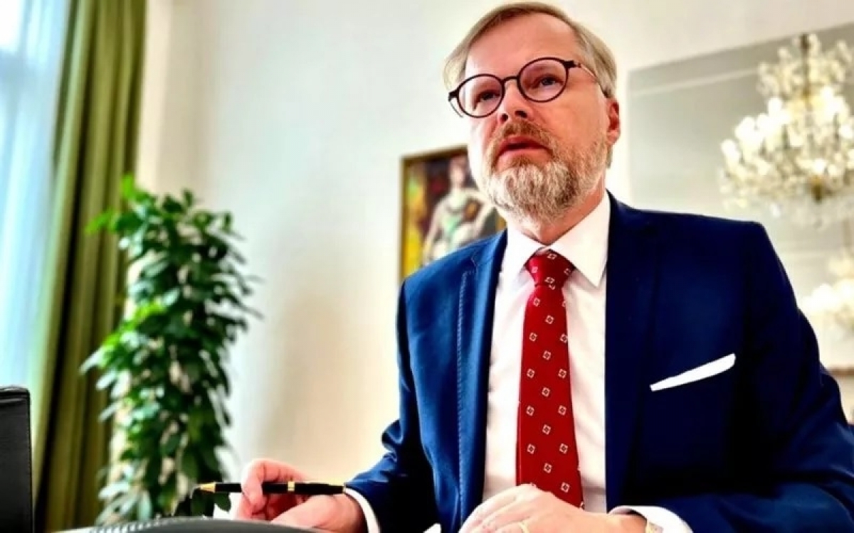Thủ tướng Czech Petr Fiala (Ảnh: Praguemorning)