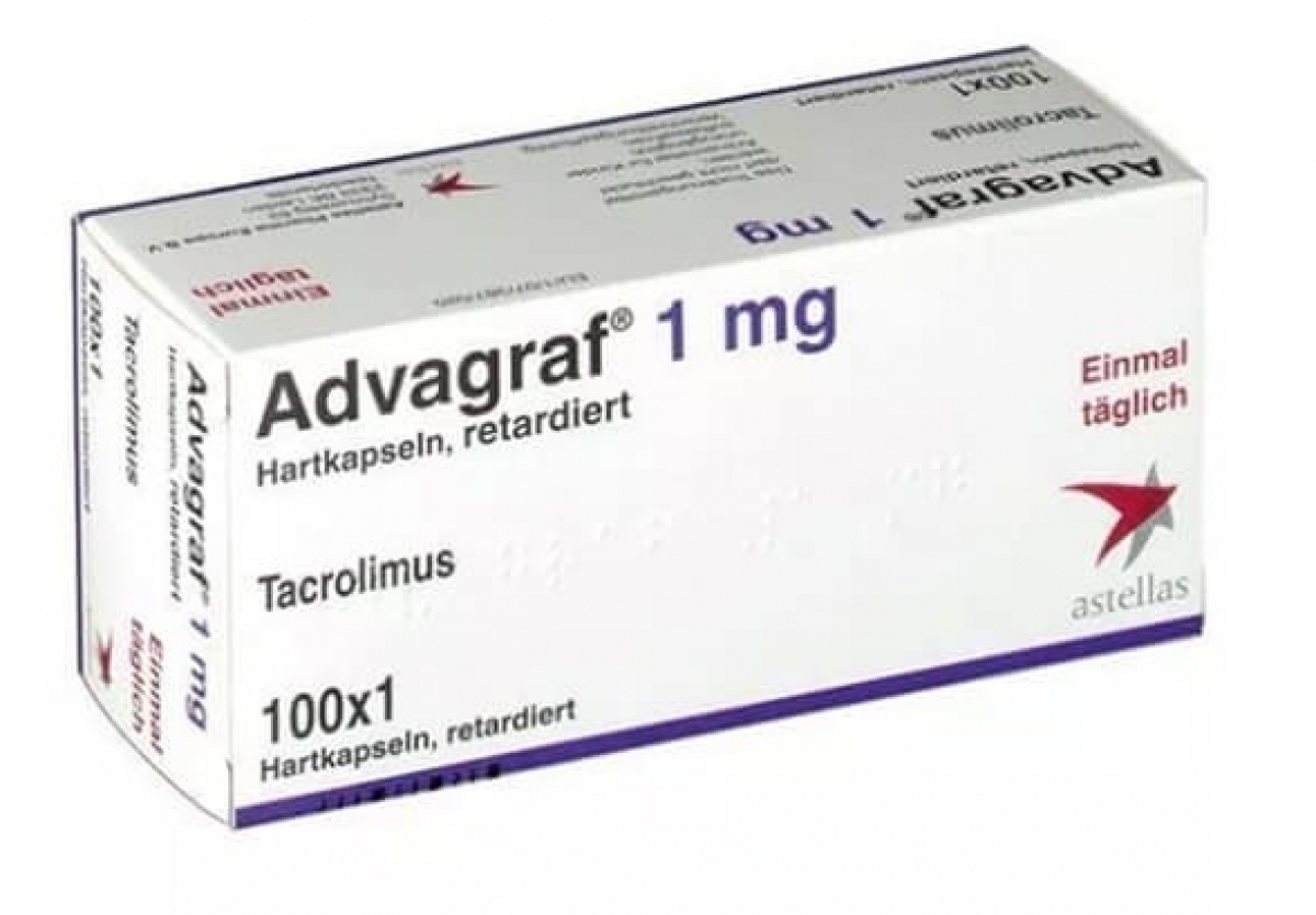 Advagraf là thuốc chống thải ghép cho bệnh nhân chạy thận có giá đắt đỏ.