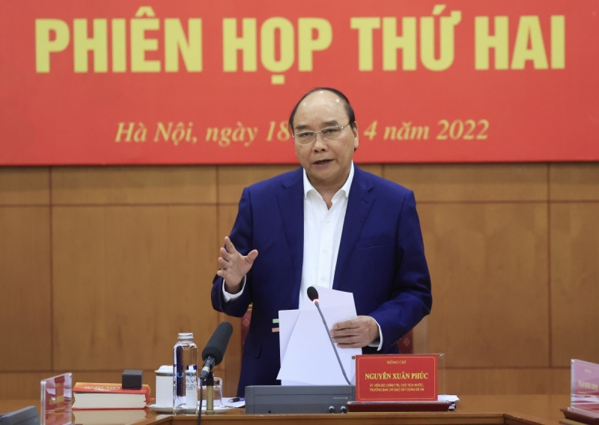 Thay mặt Ban Chỉ đạo, Chủ tịch nước Nguyễn Xuân Phúc đánh giá cao tinh thần trách nhiệm của các thành viên Ban Chỉ đạo trong thực hiện các kế hoạch đã đề ra