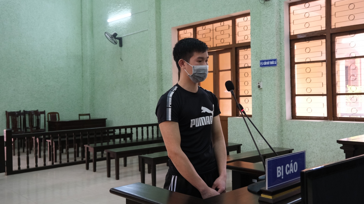 Bị cáo Bào Văn Thắng tại phiên tòa