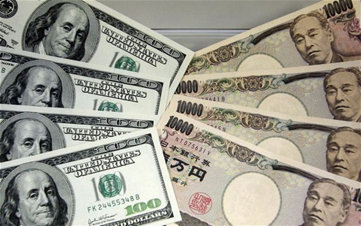 Đồng yên giảm xuống mức thấp trong vòng gần 20 năm so với đô la Mỹ. (Nguồn: noticiasnippon.jp)