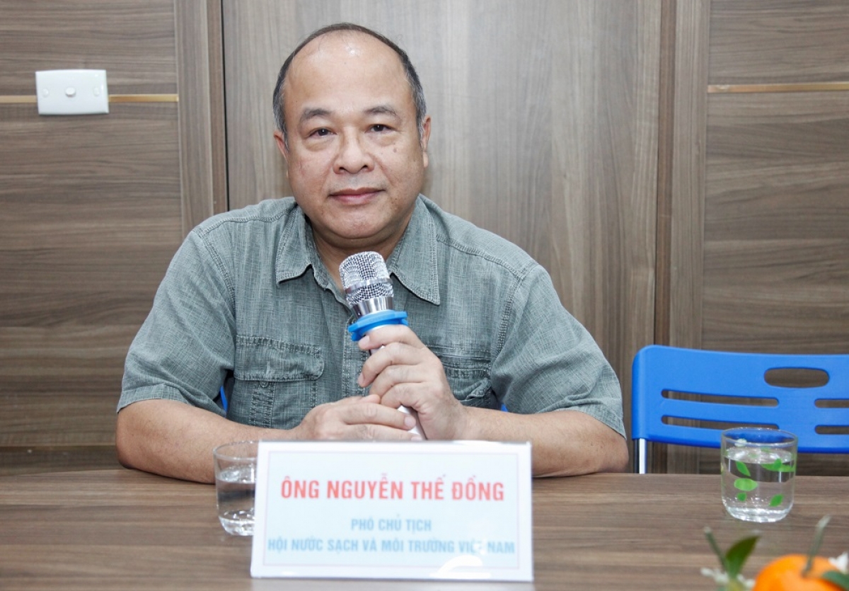Ông Nguyễn Thế Đồng, Phó Chủ tịch Hội Nước sạch và Môi trường Việt Nam, nguyên Phó Tổng cục trưởng Tổng cục Môi trường