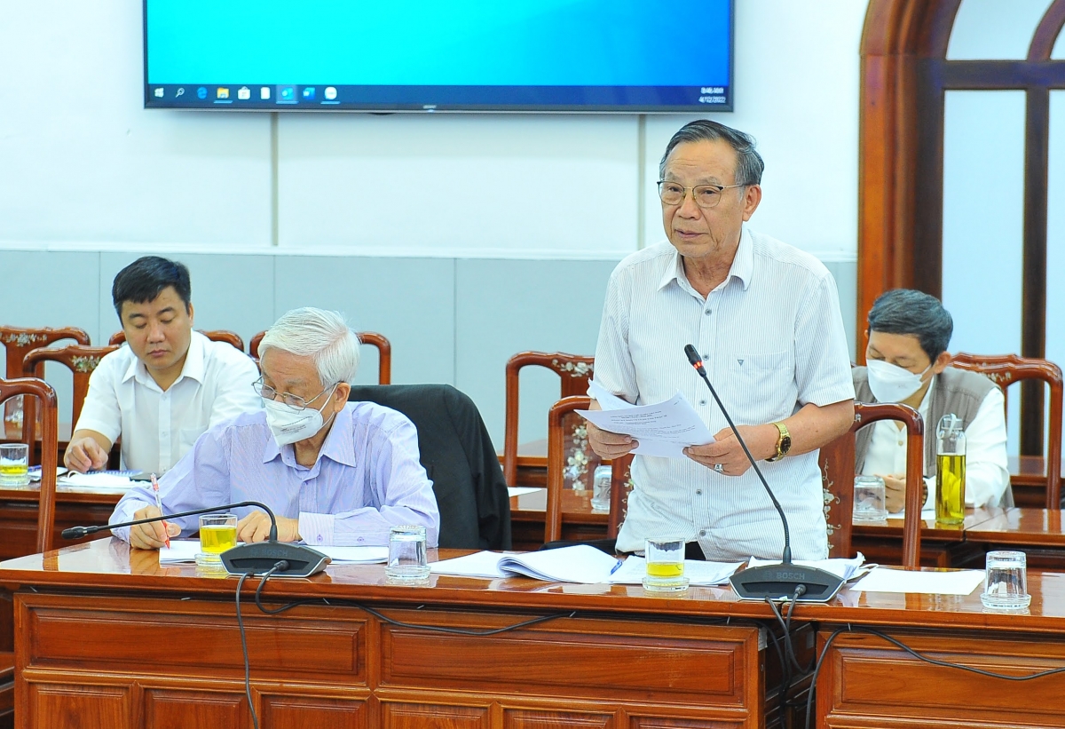 PGS.TS Quách Sỹ Hùng, Phó Chủ nhiệm Hội đồng tư vấn dân chủ - pháp luật, Ủy ban Trung ương MTTQ Việt Nam.