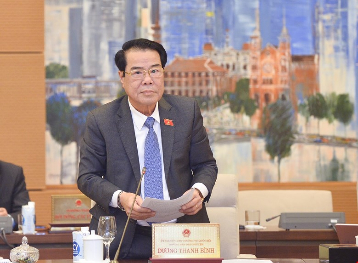 Trưởng Ban Dân nguyện Dương Thanh Bình