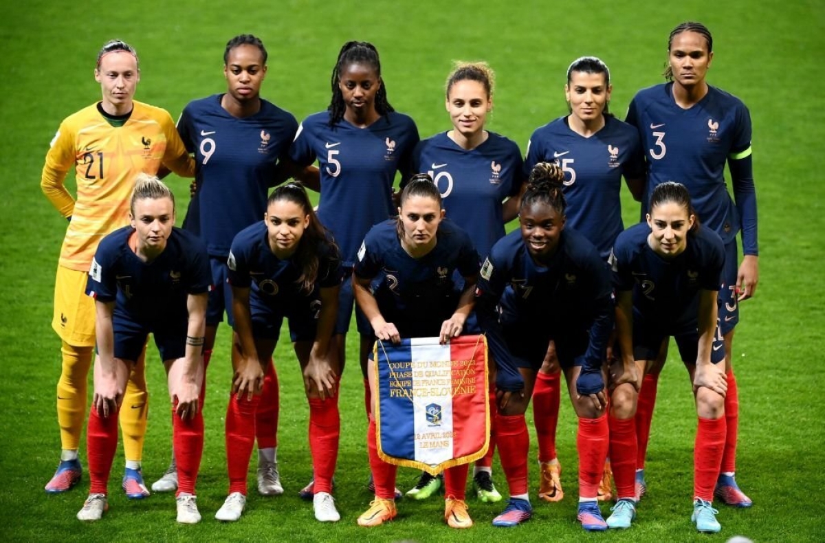 ĐT nữ Pháp là một trong những đội bóng mới nhất giành quyền dự VCK World Cup bóng đá nữ 2023. (Ảnh: Getty).