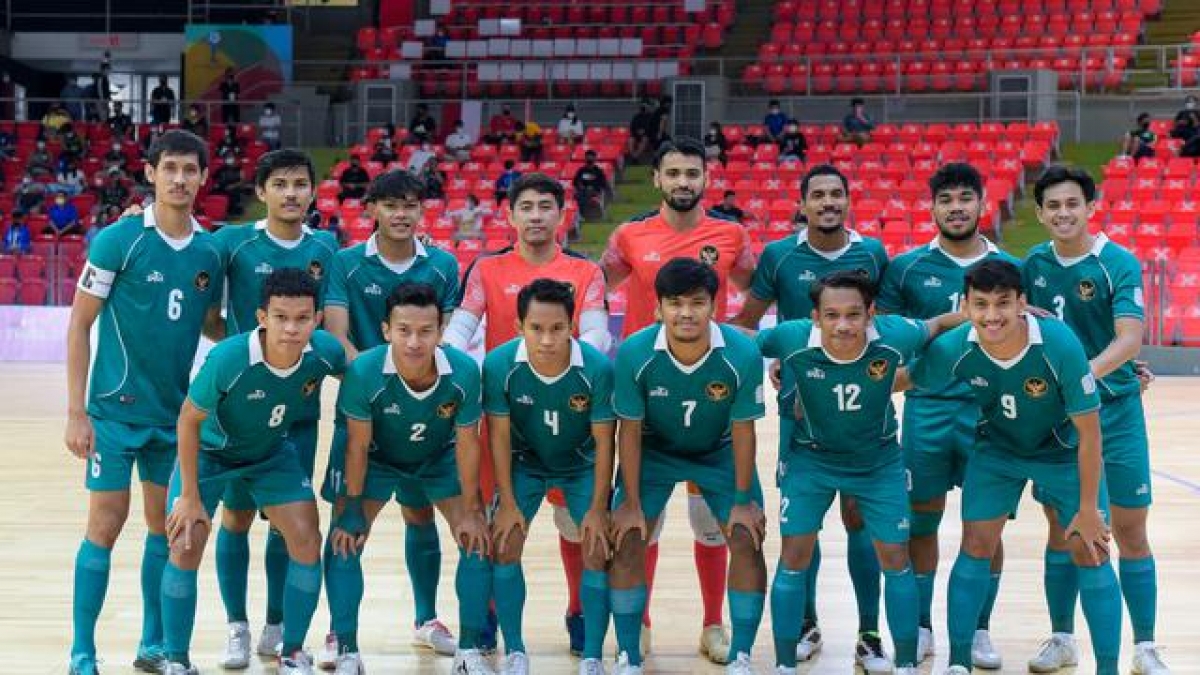 ĐT Futsal nam Indonesia có thể sẽ không tham dự SEA Games 31. (Ảnh: PSSI).