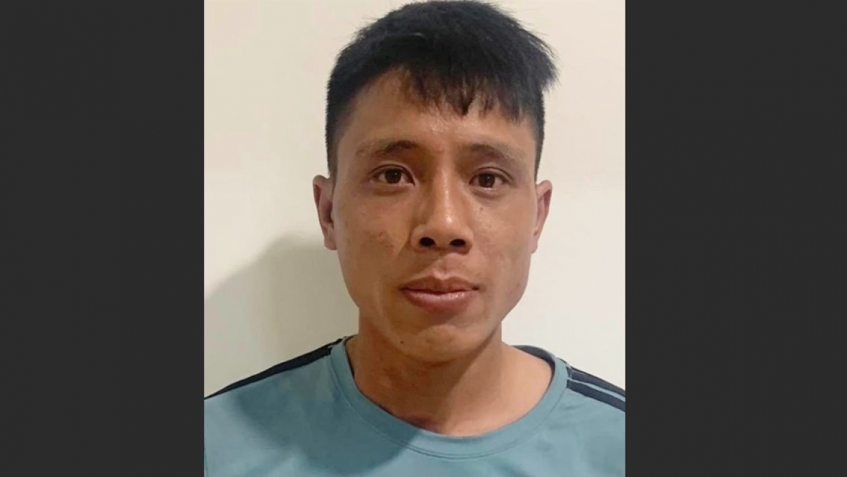 Nguyễn Huy Chiến tại cơ quan công an.