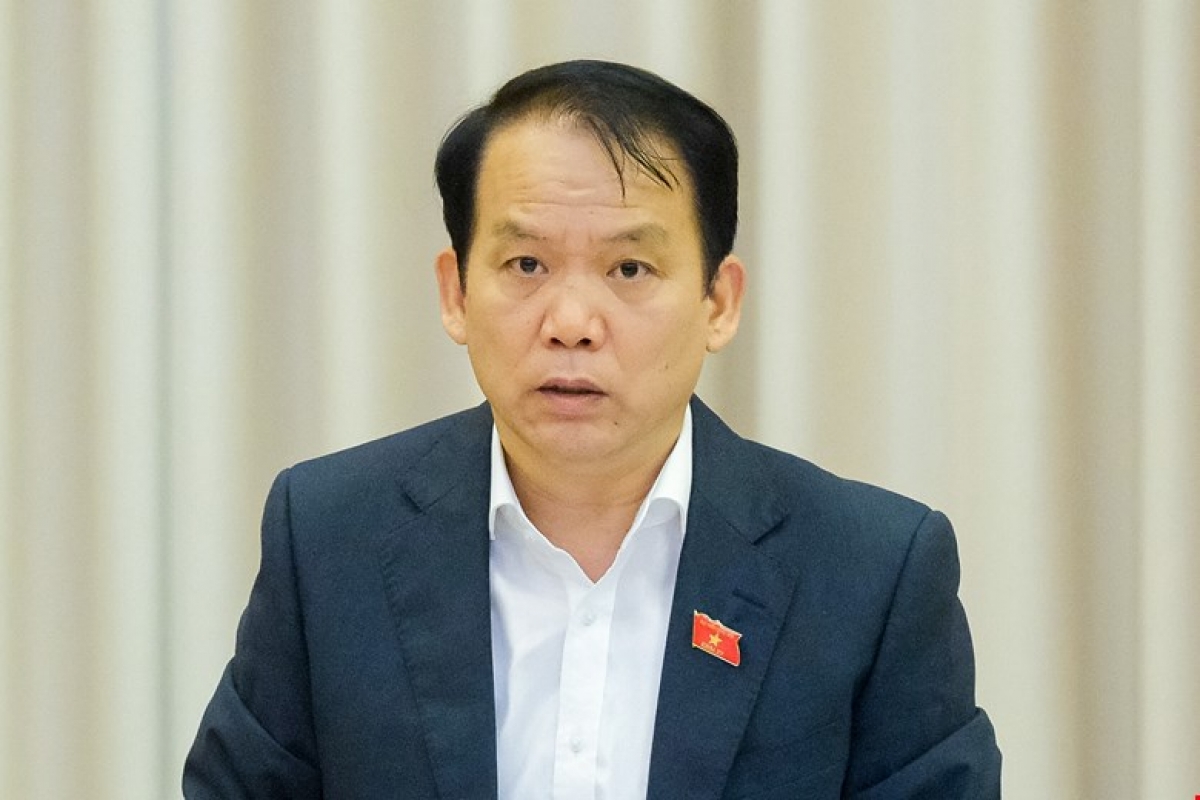 Chủ nhiệm Ủy ban Pháp luật Hoàng Thanh Tùng. Ảnh: Quốc hội
