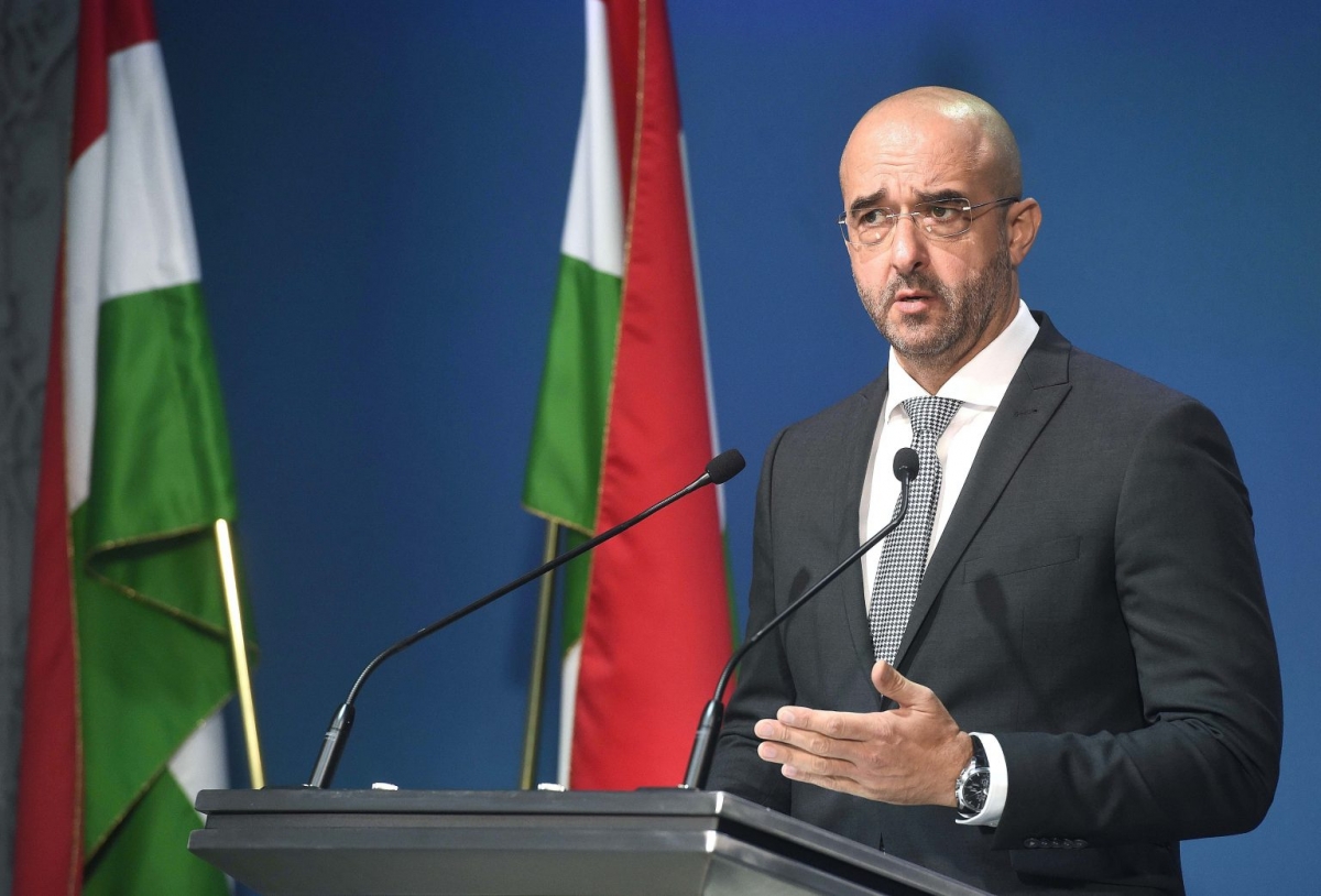 Ngoại trưởng Hungary Zoltan Kovacs. (Ảnh: Hungary Today)