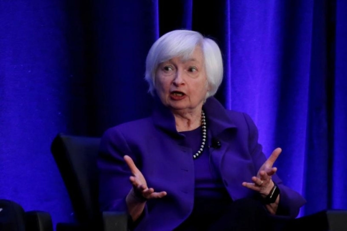 Bộ trưởng Tài chính Mỹ Janet L. Yellen. Ảnh: Reuters