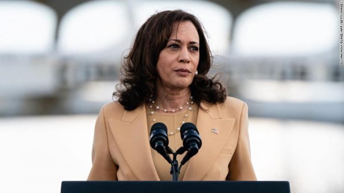 Phó Tổng thống Mỹ Kamala Harris mắc Covid-19. (Nguồn: CNN)