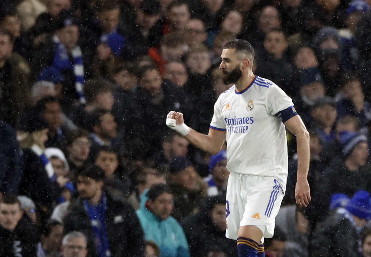 Benzema đã có tổng cộng 82 bàn thắng trong lịch sử Cúp C1 châu Âu. (Ảnh: Reuters).