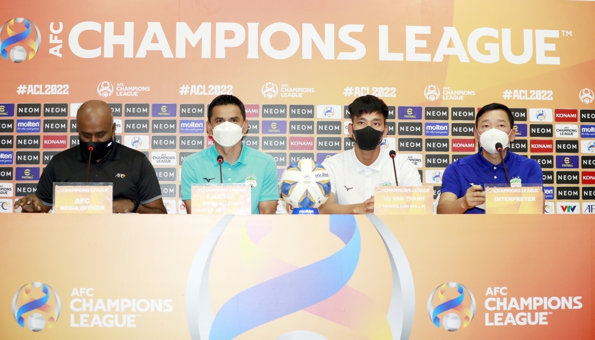 HAGL quyết tâm có điểm ở trận tái đấu với Jeonbuk (Ảnh: VFF).