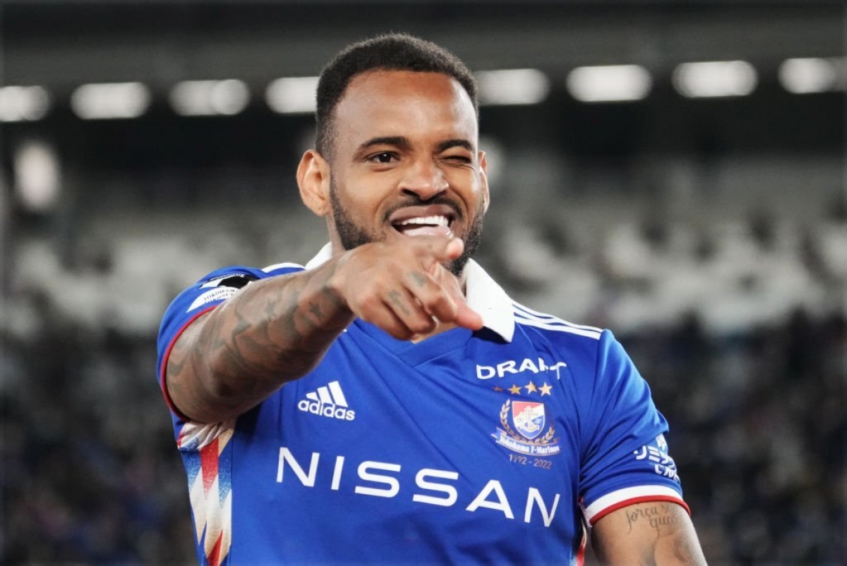 Anderson Lopes - tiền đạo đáng chú ý nhất của Yokohama F.Marinos. (Ảnh: Getty).