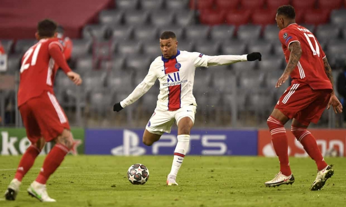 Ngày này 1 năm trước, Mbappe thăng hoa giúp PSG đánh bại Bayern Munich 3-2 ngay trên đất Đức. (Ảnh: Getty). 