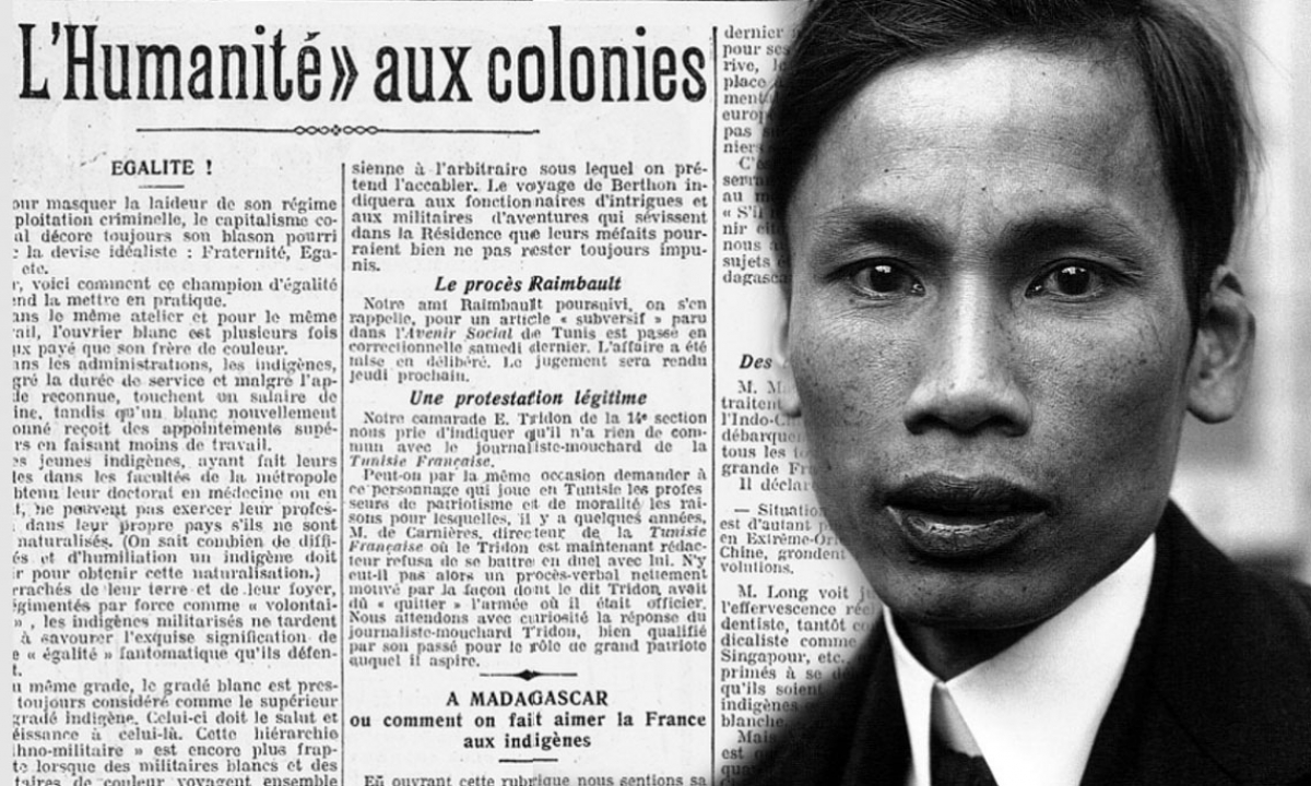 Một bài báo Nguyễn Ái Quốc viết trên tờ Humanite