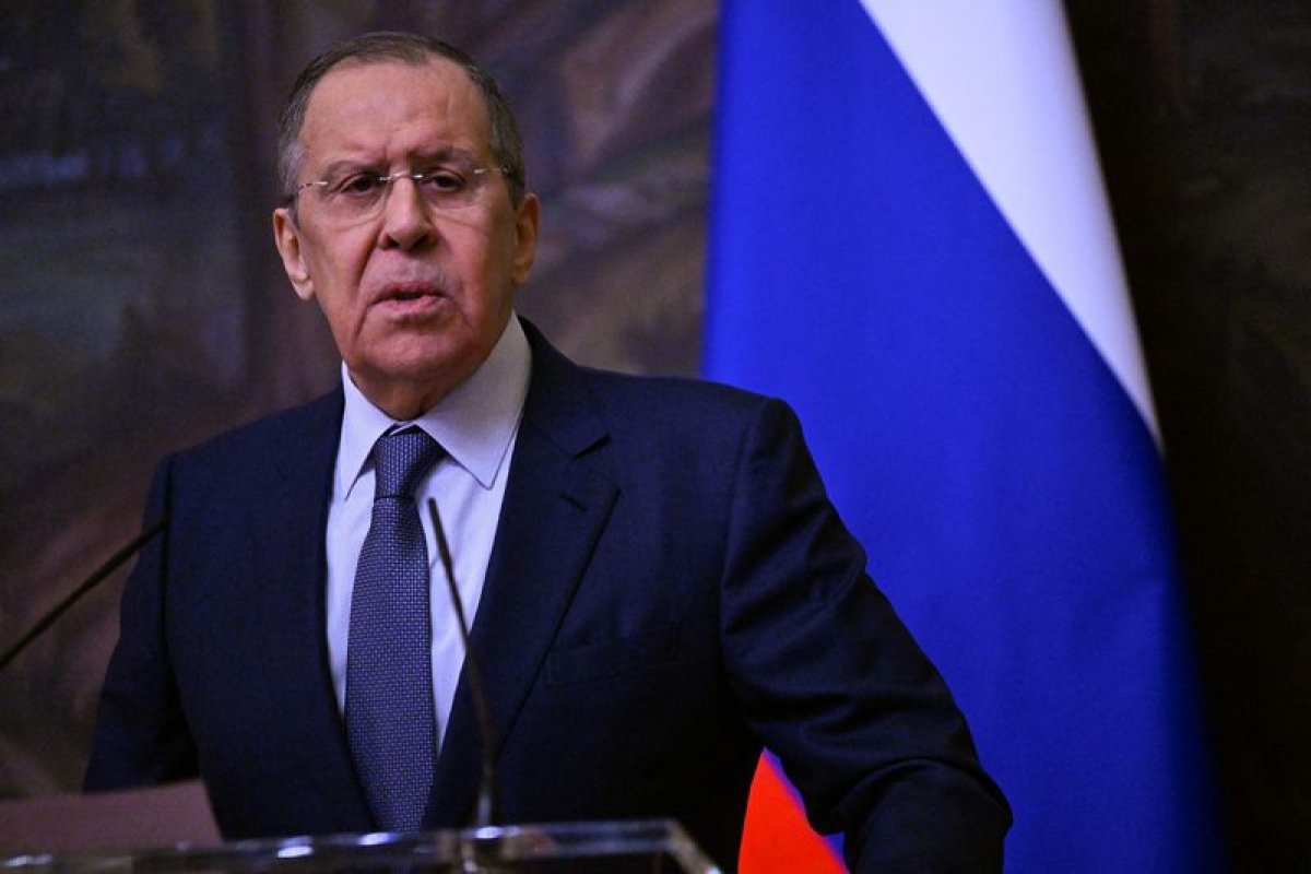 Ngoại trưởng Nga Sergey Lavrov. Ảnh: RT