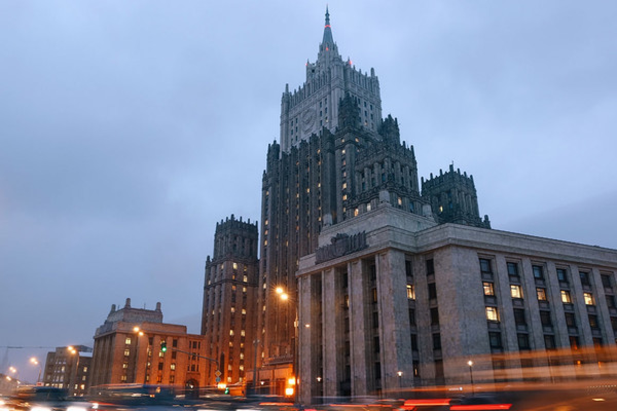 Trụ sở Bộ Ngoại giao Nga tại thủ đô Moscow. Ảnh: Bộ Ngoại giao Nga